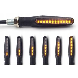 4x 12 LED dynamic turn signals for a quad bike