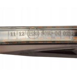 Sequential turn signal, floating, black, smoked, M10 LED lampshade