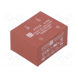 1 pcs x MYRRA - 47214 - Converter: AC/DC, 10W, 85÷265VAC, Usup: 120÷370VDC, Uout: 18VDC
