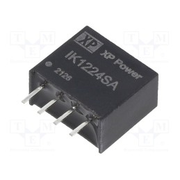 1 pcs x XP POWER - IK1224SA - Converter: DC/DC, 250mW, Uin: 12V, Uout: 24VDC, Iout: 10.41mA, SIP