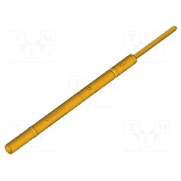 1 pcs x INGUN - KS-100 47 - Test probe socket, Contact plating: gold-plated, KS-100, 36.8mm