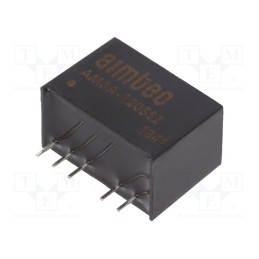 1 pcs x AIMTEC - AM3A-1205SZ - Converter: DC/DC, 3W, Uin: 4.5÷18V, Uout: 5VDC, Iout: 600mA, SIP6