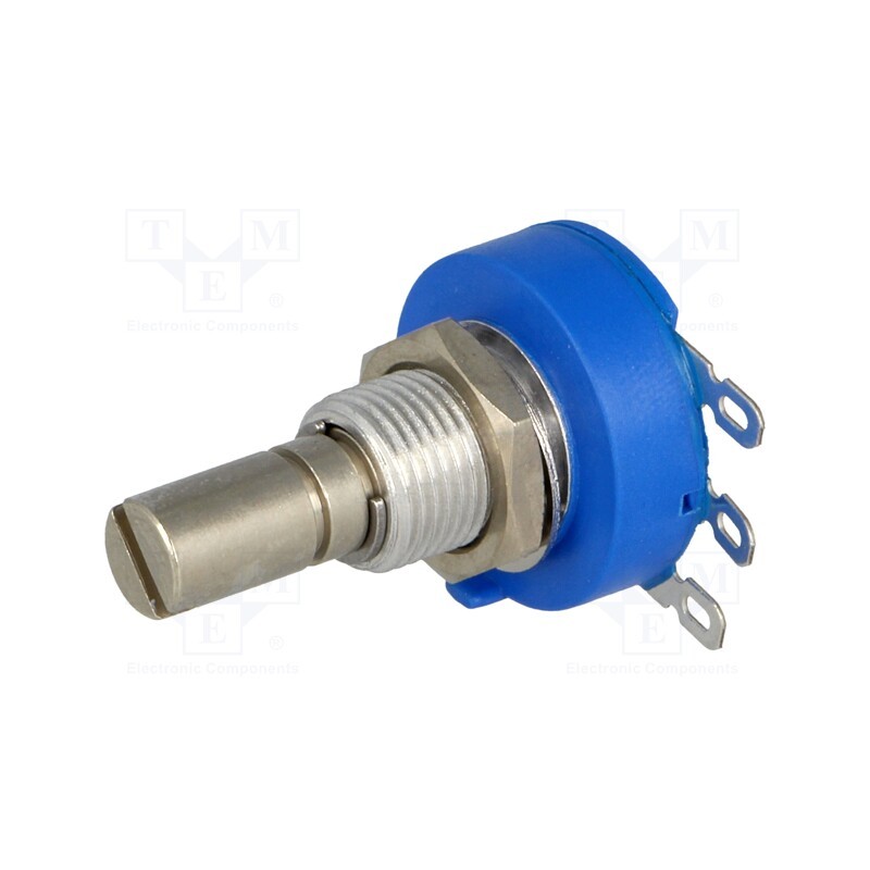 1 pcs x BOURNS - 3852A-282-252AL - Potentiometer: shaft, single turn, 2.5kΩ, 2W, ±10%, 6.35mm, linear