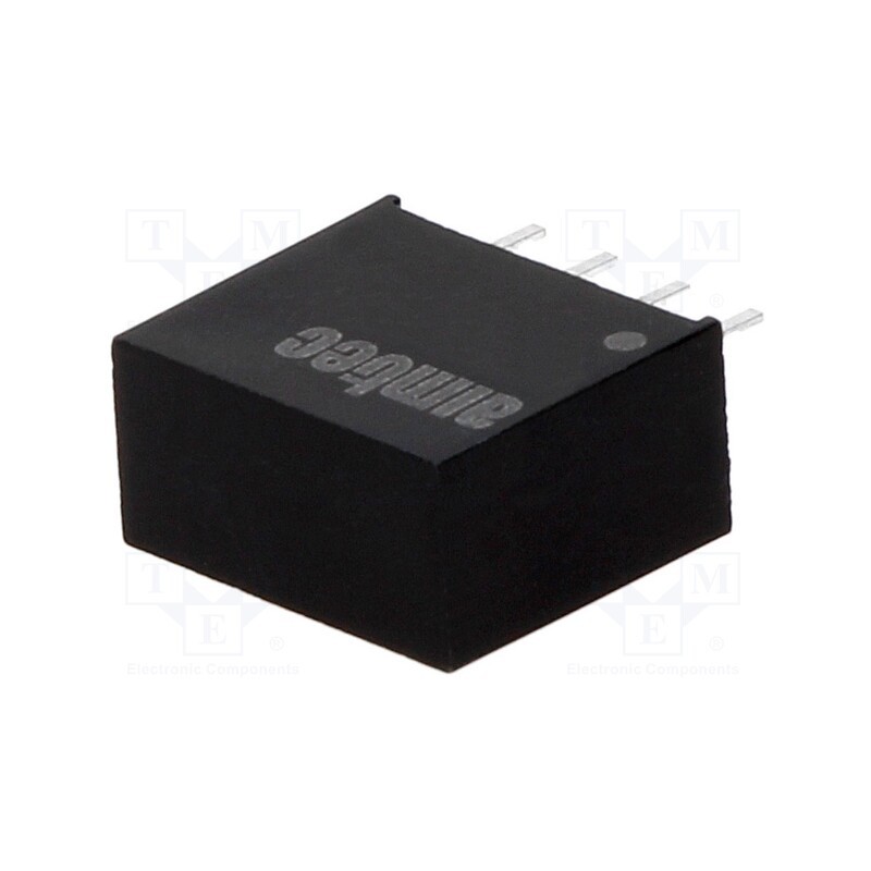 1 pcs x AIMTEC - AM1/4S-1212SZ - Converter: DC/DC, 0.25W, Uin: 10.8÷13.2V, Uout: 12VDC, Iout: 21mA