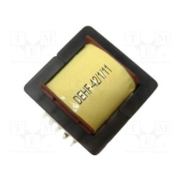 1 pcs x FERYSTER - DEHF-42/1.0/11 - Inductor: wire, THT, 1000uH, 11A, 105mΩ, 45x43x36mm, horizontal