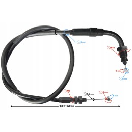 Voge 500ac 525acx return throttle cable