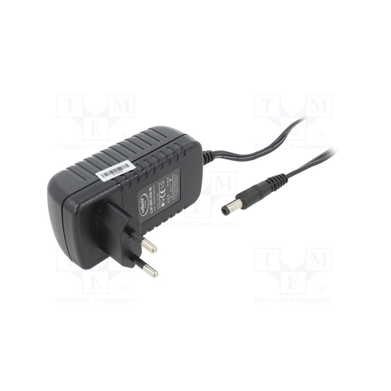 1 pcs x CELLEVIA POWER - CLW-2005-W2E-EB25 - Power supply: switched-mode, plug, 5VDC, 4A, 20W, Plug: EU, 83.6%