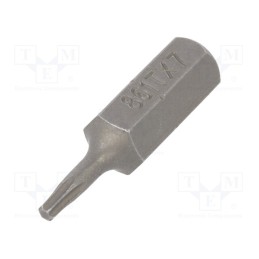 1 pcs x BETA - 861TX/7 - Screwdriver bit, Torx®, TX07, Overall len: 25mm