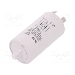 1 pcs x MIFLEX - FP-250/16 - Filter: anti-interference, mains, 250VAC, Cx: 0.47uF, Cy: 10nF, 1mH