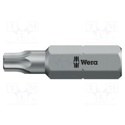 1 pcs x WERA - 5066494001 - Screwdriver bit, Torx®, TX07, Overall len: 25mm
