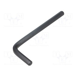 1 pcs x WIHA - 1128 - Wrench, hex key, HEX 5mm, Overall len: 83mm, Chrom-vanadium steel