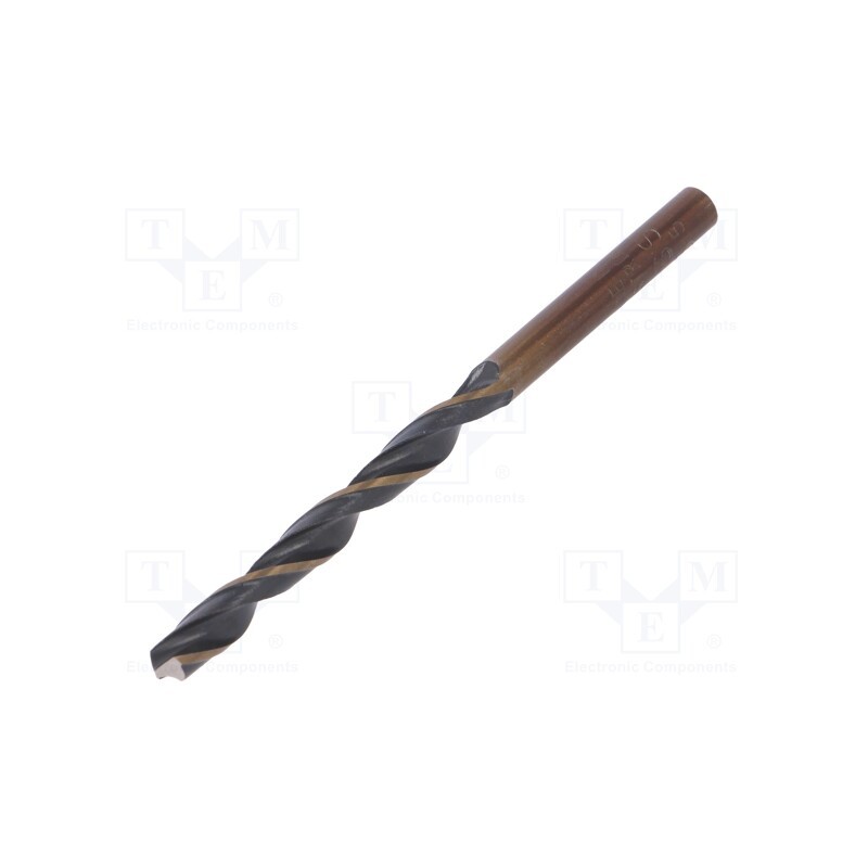 10 pcs x ALPEN-MAYKESTAG - 62600550100 - Drill bit, for metal, Ø: 5.5mm, L: 93mm, Working part len: 57mm