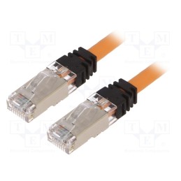 1 pcs x PANDUIT - STP6X1MOR - Patch cord, S/FTP,TX6A™ 10Gig, 6a, stranded, Cu, LSZH, orange, 1m