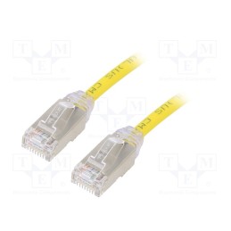 1 pcs x PANDUIT - STP28X3MYL - Patch cord, F/UTP,TX6A-28™, 6a, solid, Cu, LSZH, yellow, 3m, 28AWG