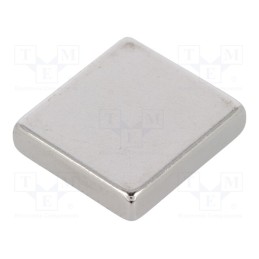 1 pcs x ELESA+GANTER - GN 55.4-ND-18-16,5-4 - Magnet: permanent, neodymium, H: 4mm, 50N, W: 16.5mm, L: 18mm