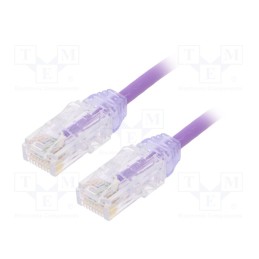 1 pcs x PANDUIT - STP28X1MOR - Patch cord, F/UTP,TX6A-28™, 6a, solid, Cu, LSZH, orange, 1m, 28AWG