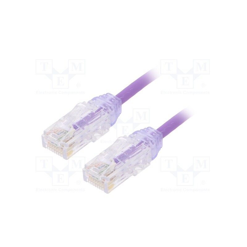 1 pcs x PANDUIT - STP28X1MOR - Patch cord, F/UTP,TX6A-28™, 6a, solid, Cu, LSZH, orange, 1m, 28AWG
