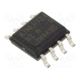 3 pcs x MICROCHIP TECHNOLOGY - AT24CS02-SSHM-B - IC: EEPROM memory, 2kbEEPROM, I2C, 256x8bit, 1.7÷5.5V, 1MHz, SO8
