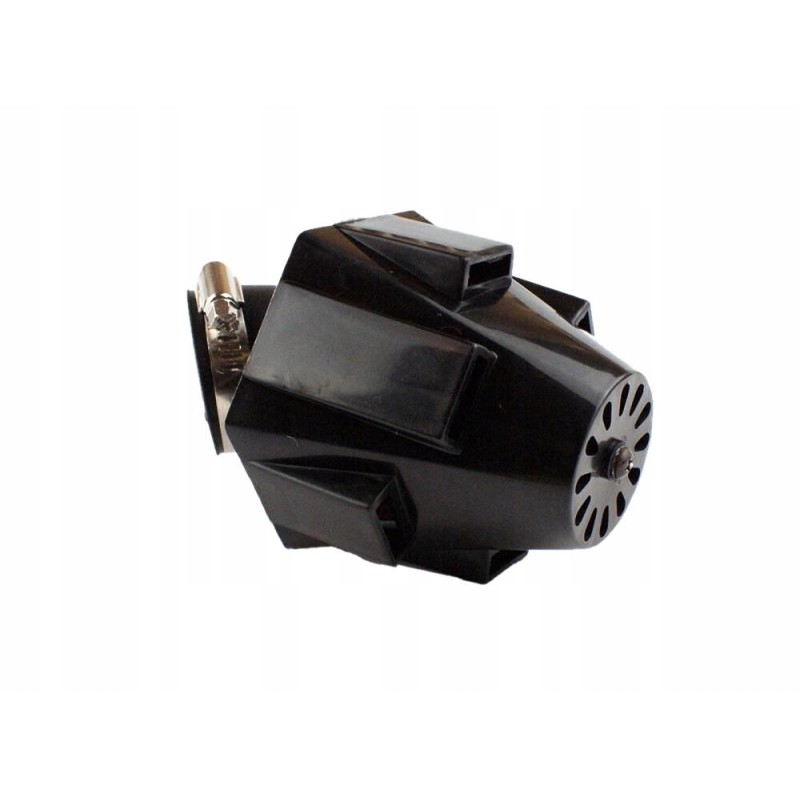 Air filter, sponge cone, 38mm, foldable, with cover