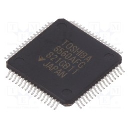1 pcs x TOSHIBA - TB6560AFG(O,8) - IC: driver, stepper motor controller, PWM, QFP64, 1.5A, 4.5÷34V