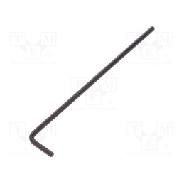 2 pcs x WIHA - 6363 - Wrench, hex key, HEX 3mm, Overall len: 128mm