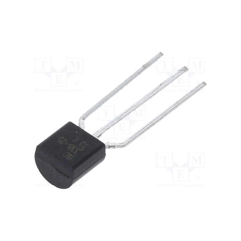 1 pcs x DIOTEC SEMICONDUCTOR - BC338-25 - Transistor: NPN, bipolar, 25V, 0.8A, 625mW, TO92