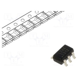 1 pcs x ONSEMI - CM1224-04SO - Diode: diode arrays, 6V, 0.225W, SOT23-6, Features: ESD protection