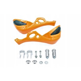 Orange hand guards enduro cross quad atv gy6107812 j