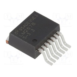 1 pcs x TEXAS INSTRUMENTS - LM2678S-3.3/NOPB - IC: PMIC, DC/DC converter, Uin: 8÷40VDC, Uout: 3.3VDC, 5A, TO263-7