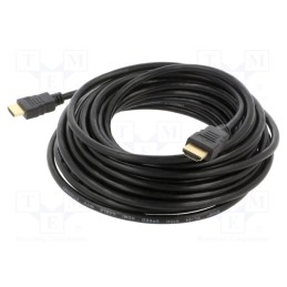 1 pcs x SAVIO - SAVKABELCL-34 - Cable, HDMI 1.4, HDMI plug,both sides, Len: 10m, black, 30AWG
