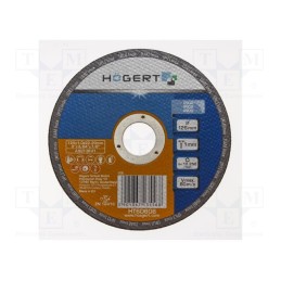 1 pcs x Hu00d6GERT TECHNIK - HT6D606 - Cutting wheel, Ø: 125mm, Øhole: 22.23mm, Disc thick: 1.9mm