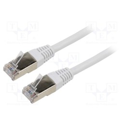 1 pcs x GEMBIRD - PPB6-30M - Patch cord, F/UTP, 6, stranded, CCA, PVC, grey, 30m, 26AWG, shielded
