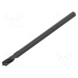 1 pcs x ALPEN-MAYKESTAG - 30100250100 - Drill bit, for metal, Ø: 2.5mm, L: 43mm, bulk,industrial, HSS SUPER