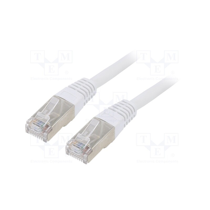 1 pcs x GEMBIRD - PPB6-2M - Patch cord, F/UTP, 6, stranded, CCA, PVC, grey, 2m, 26AWG, shielded