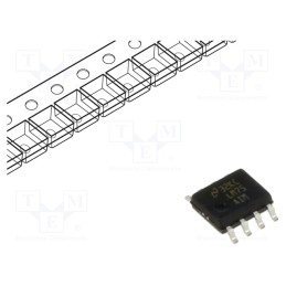 1 pcs x TEXAS INSTRUMENTS - LM75AIMX/NOPB - IC: temperature converter, -55÷125°C, 2.7÷5.5V, SO8, SMD