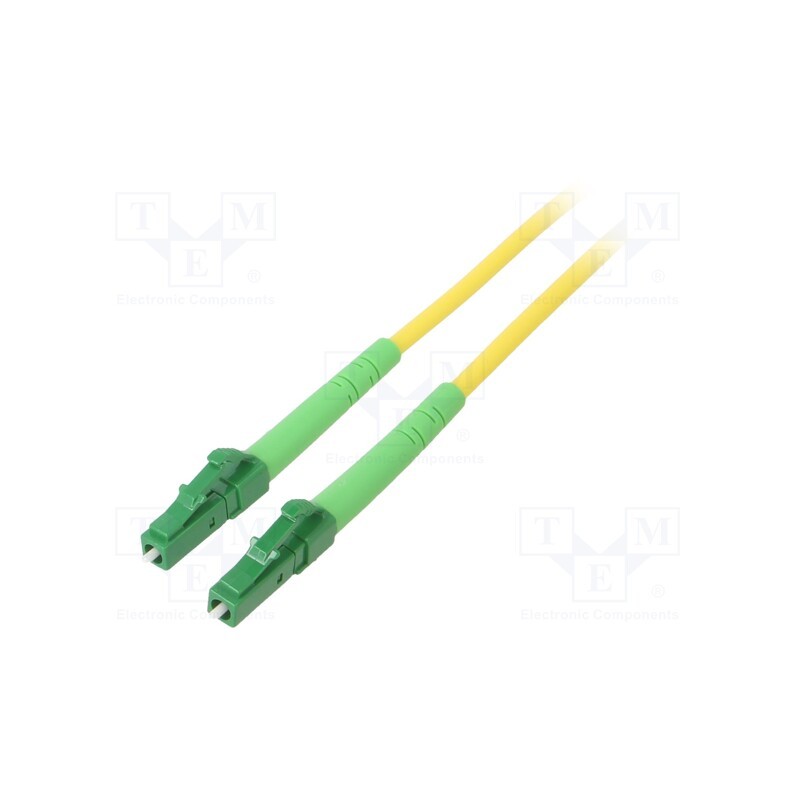 1 pcs x Goobay - 59633 - Fiber patch cord, OS2, LC/APC,both sides, 15m, LSZH, yellow