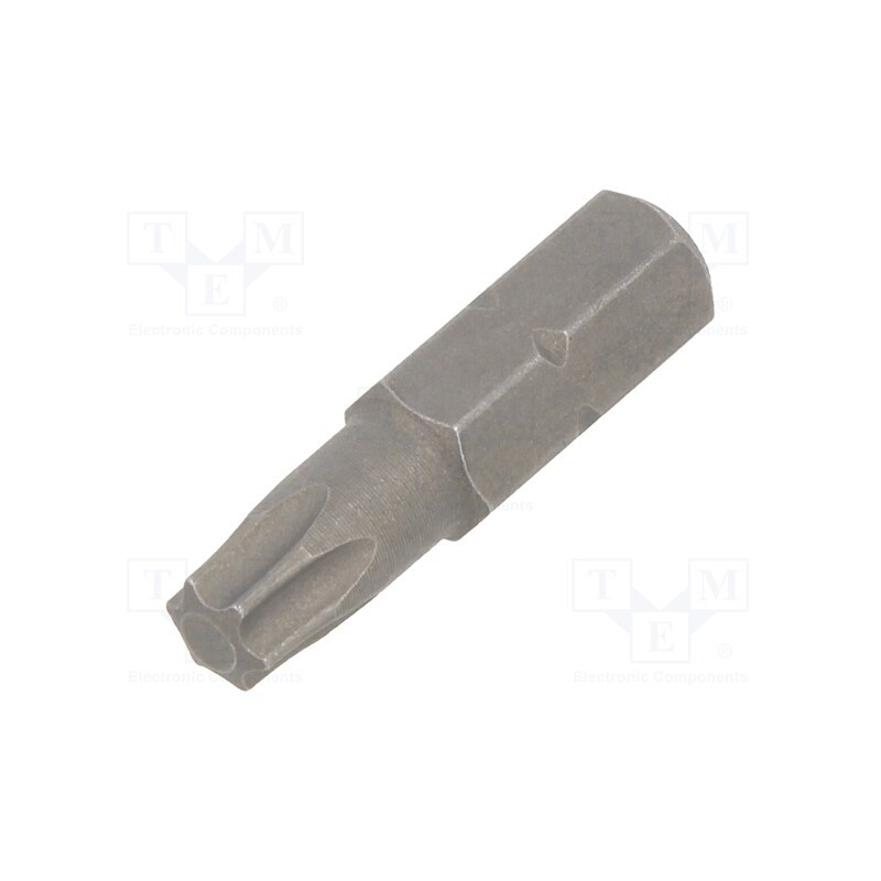 1 pcs x WIHA - 1720 - Screwdriver bit, Torx®, TX27, Overall len: 25mm, STANDARD