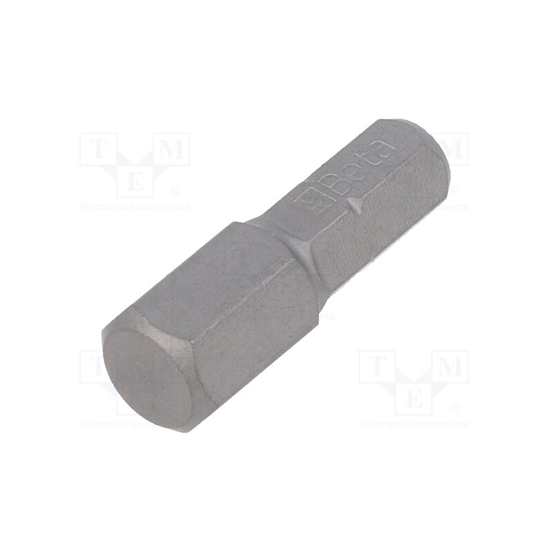 1 pcs x BETA - 861PE/8 - Screwdriver bit, hex key, HEX 8mm, Overall len: 25mm