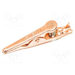 1 pcs x MUELLER ELECTRIC - BU-70CS - Crocodile clip, 5A, Grip capac: max.7.9mm, Overall len: 42.86mm