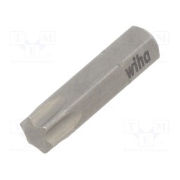 1 pcs x WIHA - 1722 - Screwdriver bit, Torx®, TX40, Overall len: 25mm, STANDARD
