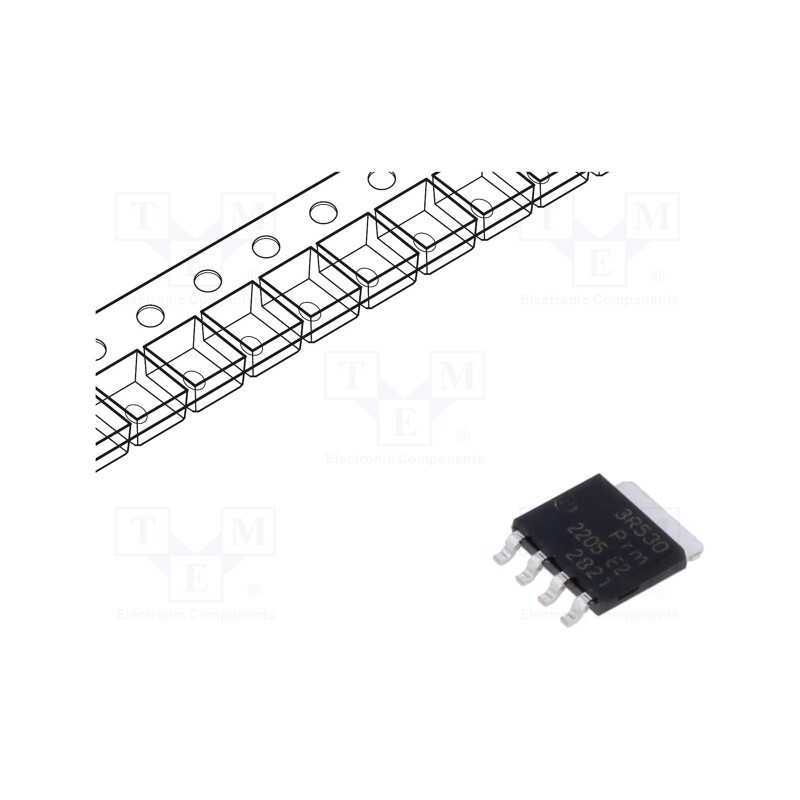 1 pcs x NEXPERIA - PSMN3R5-30YL,115 - Transistor: N-MOSFET, unipolar, 30V, 100A, Idm: 447A, 74W
