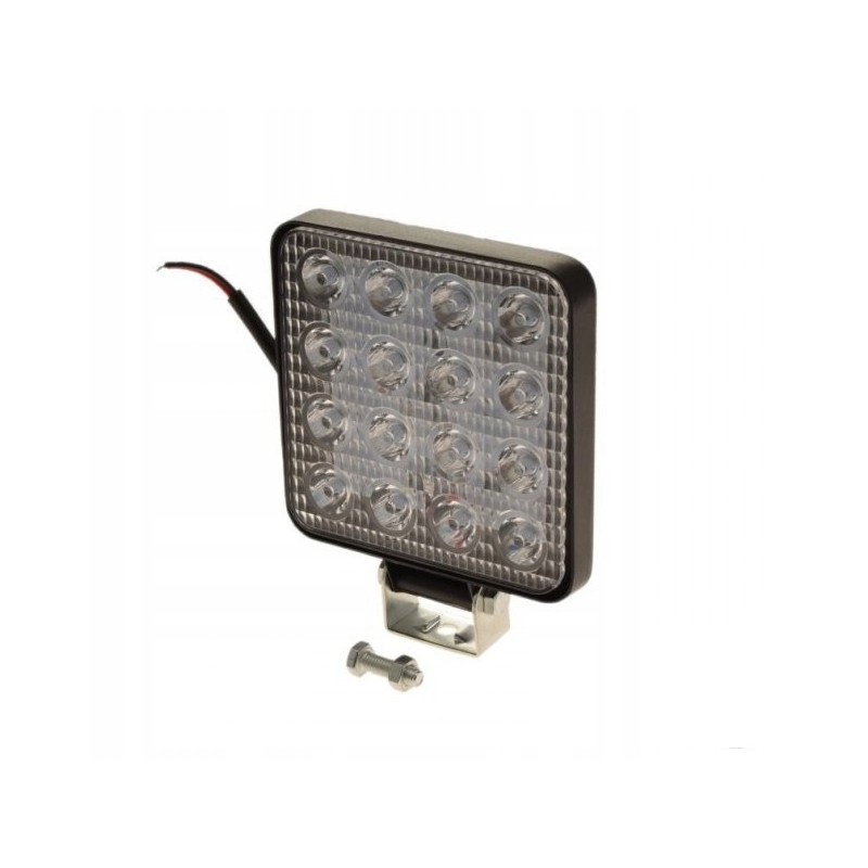 LED additional lamp 48w square ATV searchlight