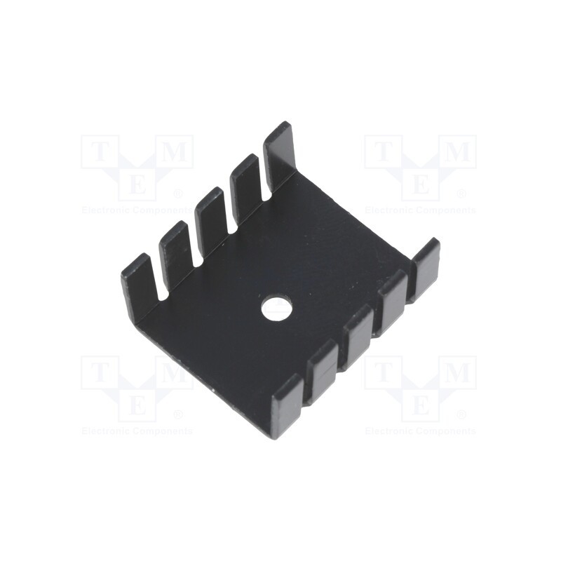 2 pcs x STONECOLD - HS-002 - Heatsink: moulded, TO220, black, L: 30mm, W: 25mm, H: 12.5mm, anodized