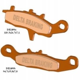 Front brake pads for Kawasaki KFX450R KFX700