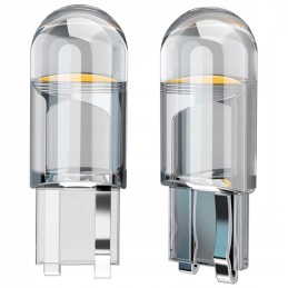 LED bulb w5w crystal t10 sphere cob 10 pcs