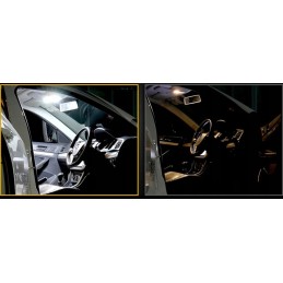 LED bulb w5w crystal t10 sphere cob 10 pcs