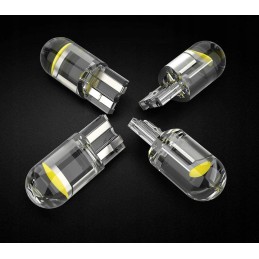 LED bulb w5w crystal t10 sphere cob 10 pcs