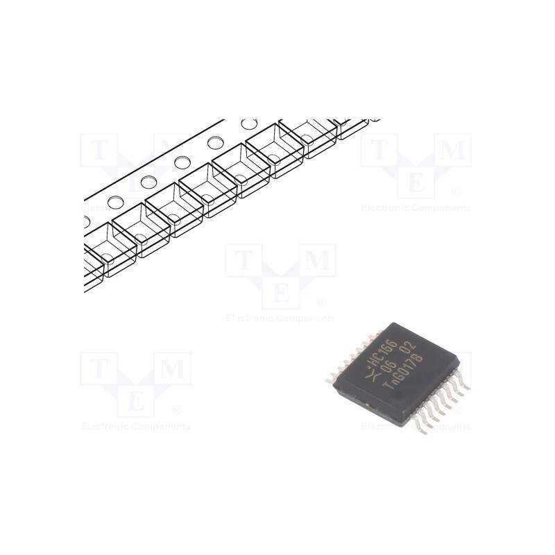 1 pcs x NEXPERIA - 74HC166DB,118 - IC: digital, 8bit,shift register,serial output,parallel in