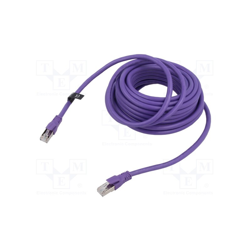 1 pcs x VENTION - IBMVH - Patch cord, S/FTP, 6a, stranded, OFC, PVC, violet, 2m, 26AWG