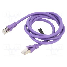 1 pcs x VENTION - IBMVG - Patch cord, S/FTP, 6a, stranded, OFC, PVC, violet, 1.5m, 26AWG